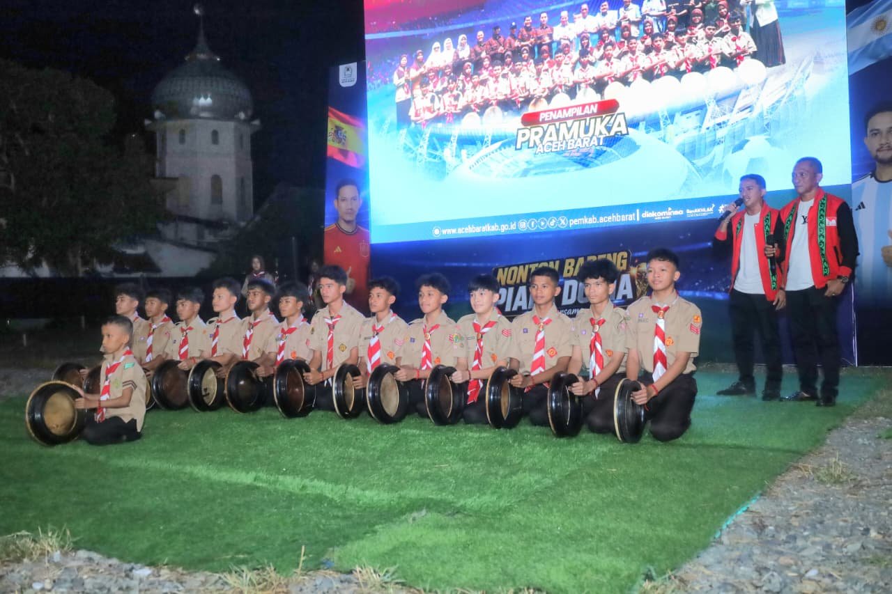 Peserta Jamnas 2026 Tampil memukau Di Nobar Final Dunia